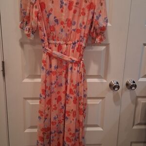 Floral Print Women's Dress